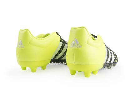 adidas Kids ACE 15.1 FG/AG Black/Night Metallic/Solar Yellow