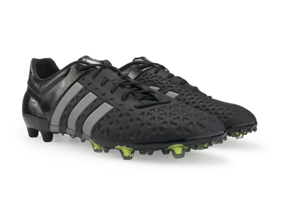 adidas Men's ACE 15.1 FG/AG Core Black/Solar Yellow/Night Metallic