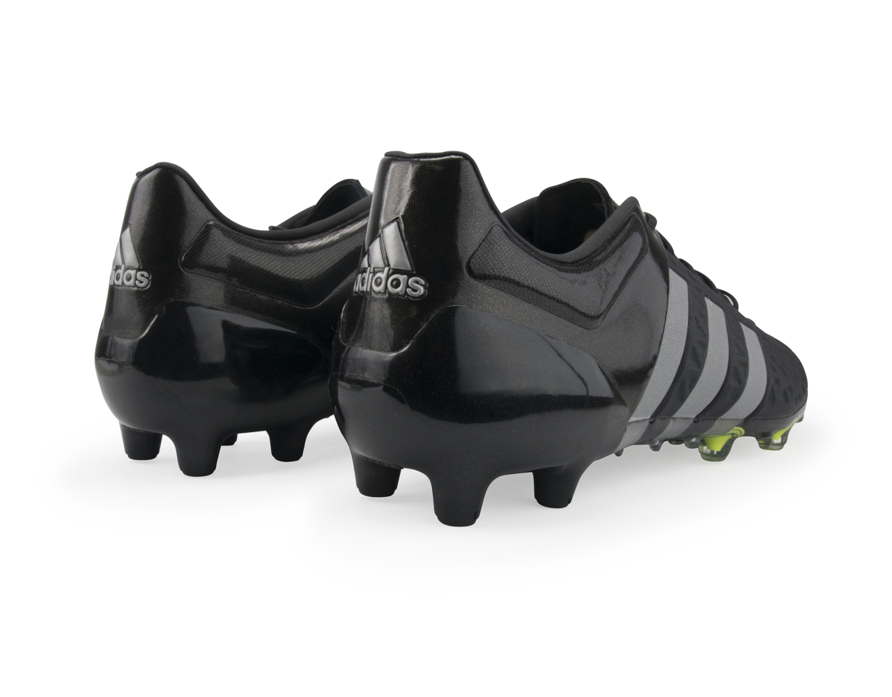 adidas Men's ACE 15.1 FG/AG Core Black/Solar Yellow/Night Metallic
