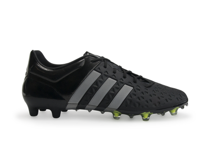 adidas Men's ACE 15.1 FG/AG Core Black/Solar Yellow/Night Metallic