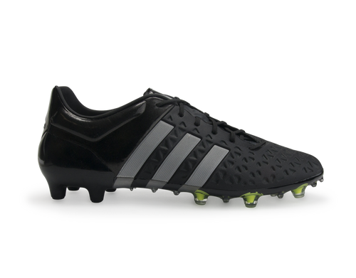 adidas Men's ACE 15.1 FG/AG Core Black/Solar Yellow/Night Metallic