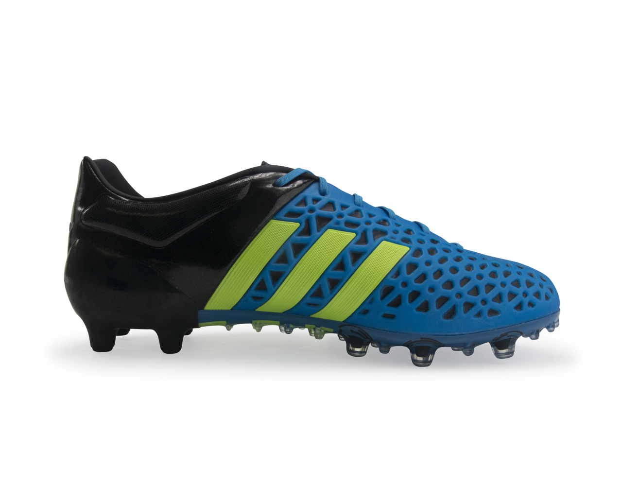 adidas Men's ACE 15.1 FG/AG Solar Blue/Sollar Yellow/Core Black