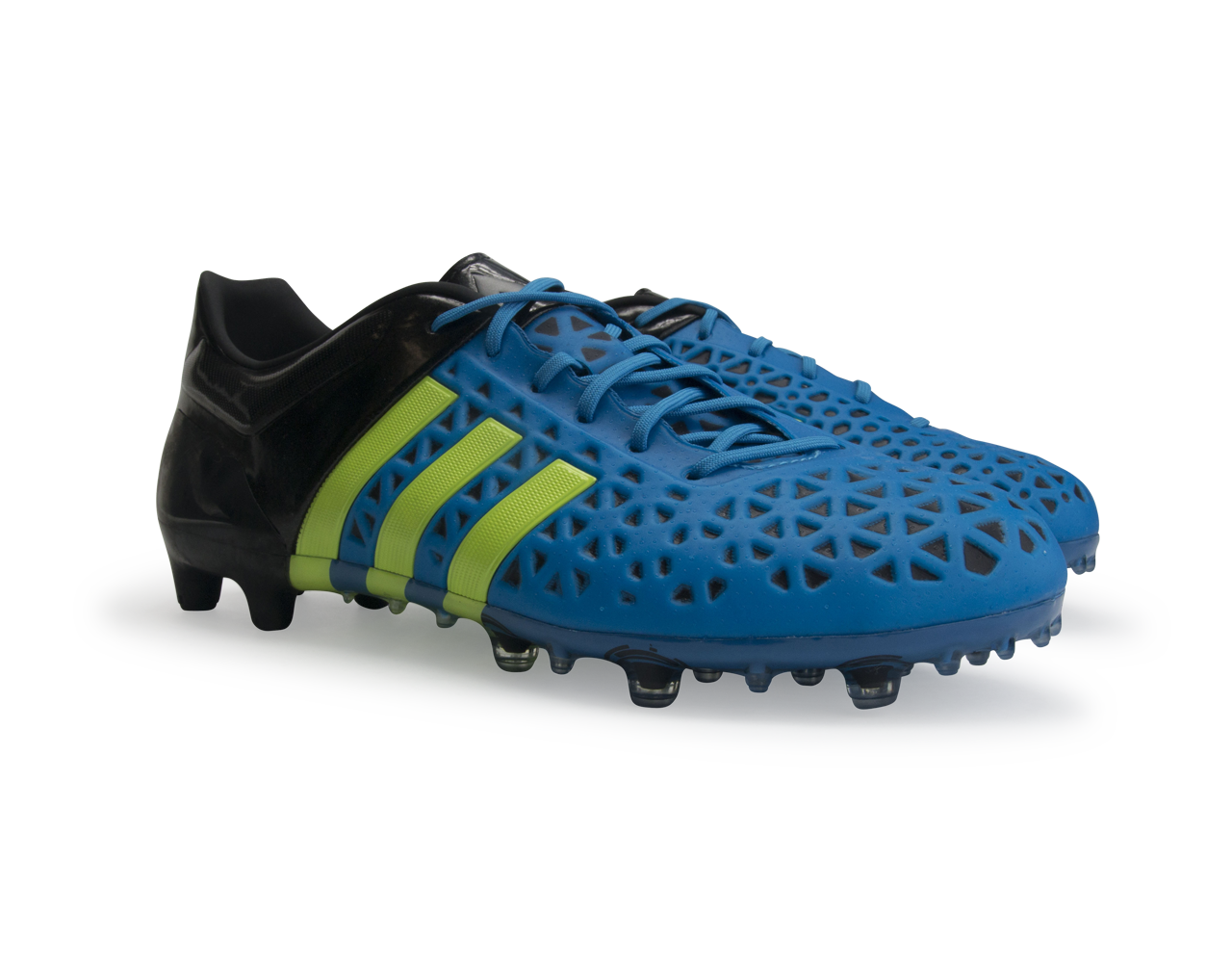 adidas Men's ACE 15.1 FG/AG Solar Blue/Sollar Yellow/Core Black