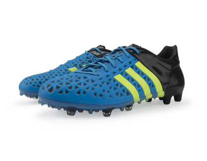 adidas Men's ACE 15.1 FG/AG Solar Blue/Sollar Yellow/Core Black