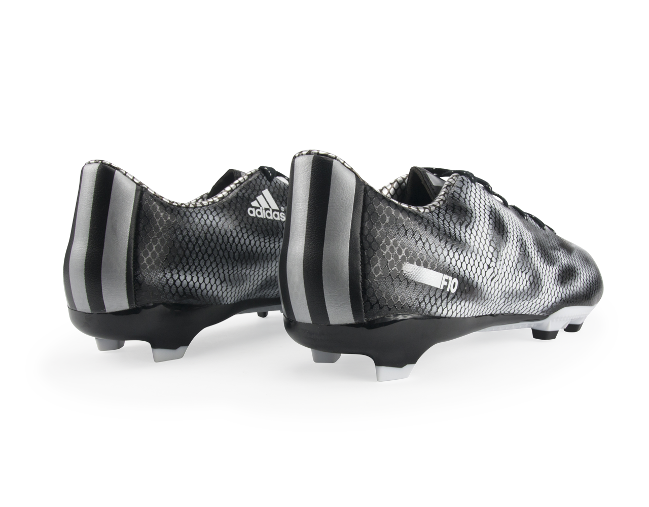 adidas Men's F10 FG Black/Silver