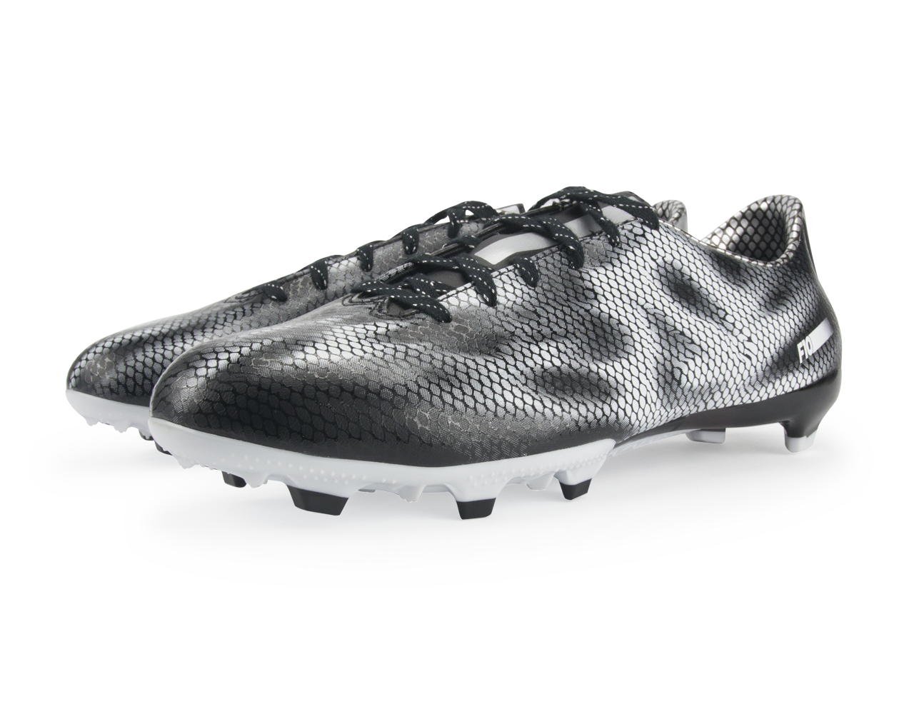 adidas Men's F10 FG Black/Silver
