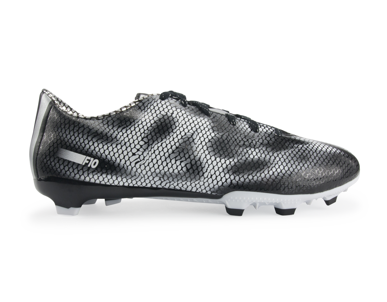 adidas Men's F10 FG Black/Silver