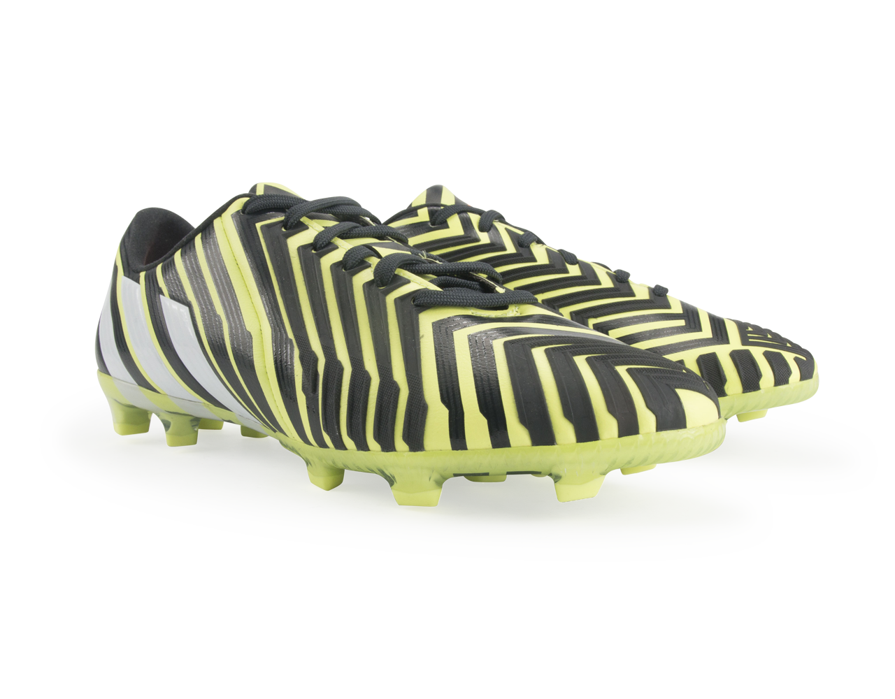 adidas Kids Predator Instinct FG White/Dark Grey/Black