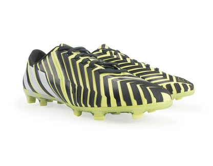 adidas Kids Predator Instinct FG White/Dark Grey/Black