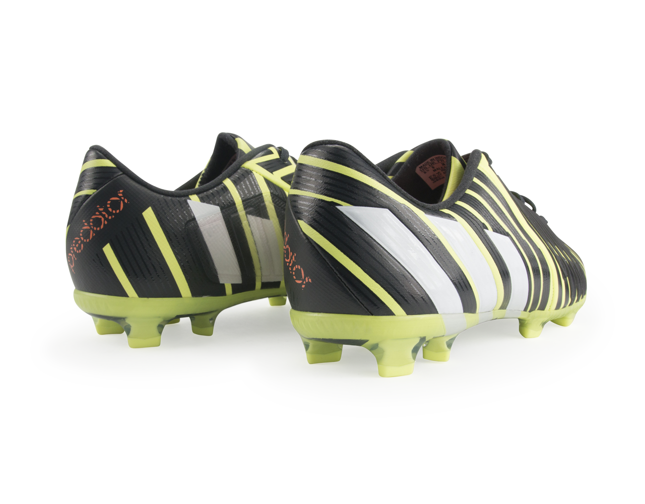 adidas Kids Predator Instinct FG White/Dark Grey/Black