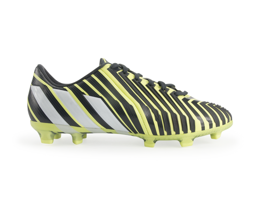 adidas Kids Predator Instinct FG White/Dark Grey/Black