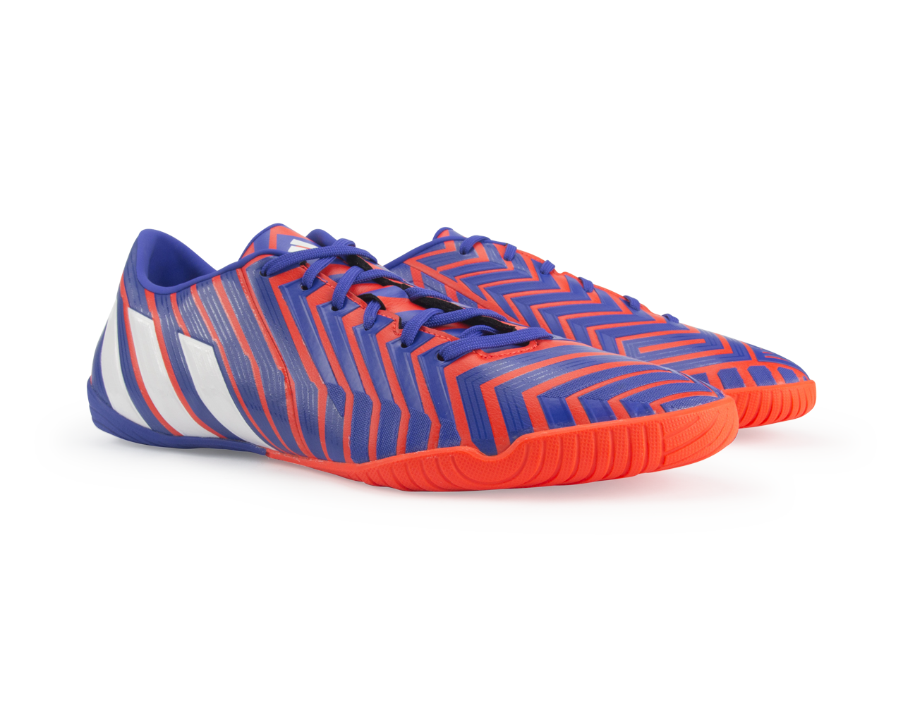 adidas Men's Predator Absolado Instinct Indoor Soccer Shoes Solar Red/White