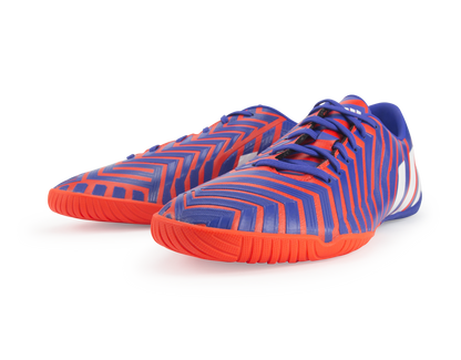 adidas Men's Predator Absolado Instinct Indoor Soccer Shoes Solar Red/White