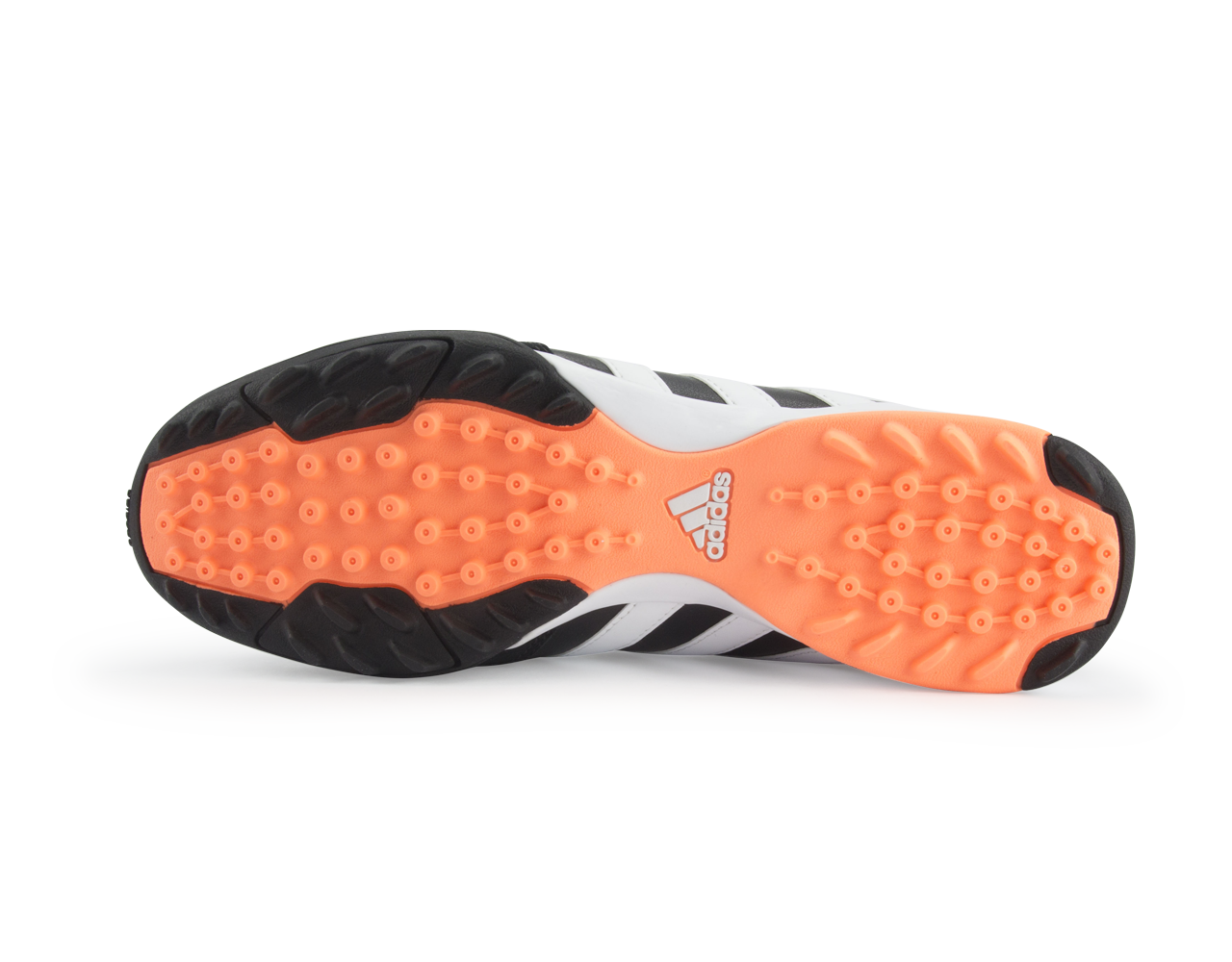 adidas Men's 11Nova Turf Soccer Shoes Core Black/White/Flash Orange