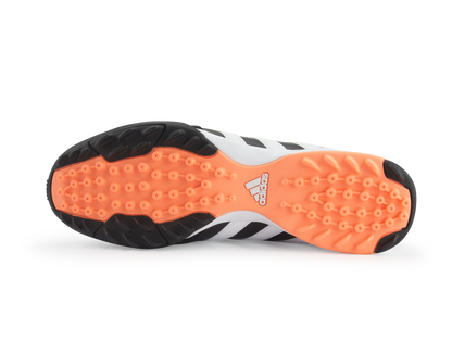 adidas Men's 11Nova Turf Soccer Shoes Core Black/White/Flash Orange