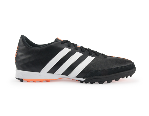adidas Men's 11Nova Turf Soccer Shoes Core Black/White/Flash Orange