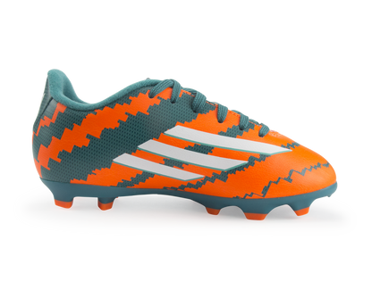 adidas Kids Messi 10.3 FG Power Teal/White/Solar Orange