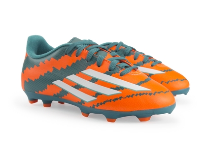 adidas Kids Messi 10.3 FG Power Teal/White/Solar Orange