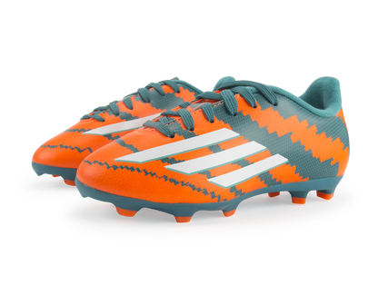 adidas Kids Messi 10.3 FG Power Teal/White/Solar Orange