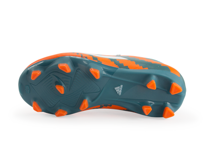 adidas Kids Messi 10.3 FG Power Teal/White/Solar Orange