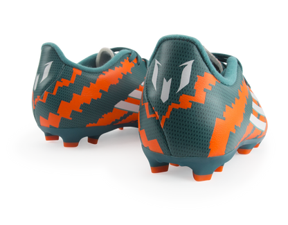 adidas Kids Messi 10.3 FG Power Teal/White/Solar Orange