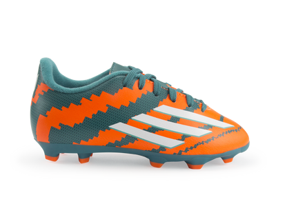 adidas Kids Messi 10.3 FG Power Teal/White/Solar Orange