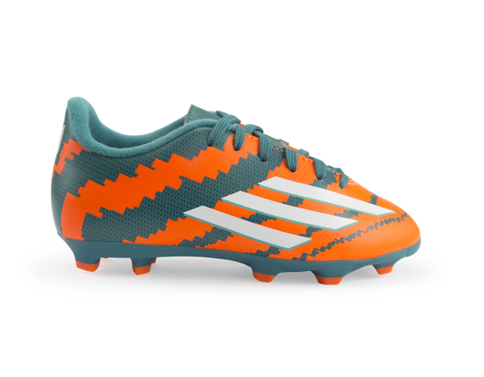 adidas Kids Messi 10.3 FG Power Teal/White/Solar Orange