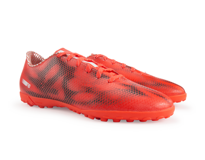 adidas Men's F10 Turf Soccer Shoes Solar Red/White/Core Black