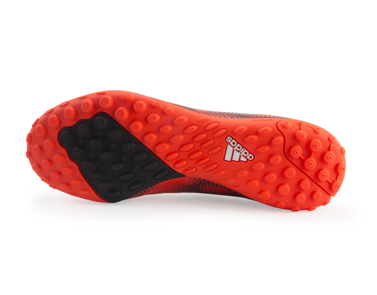 adidas Men's F10 Turf Soccer Shoes Solar Red/White/Core Black