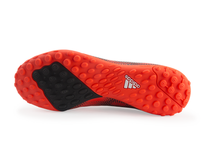 adidas Men's F10 Turf Soccer Shoes Solar Red/White/Core Black