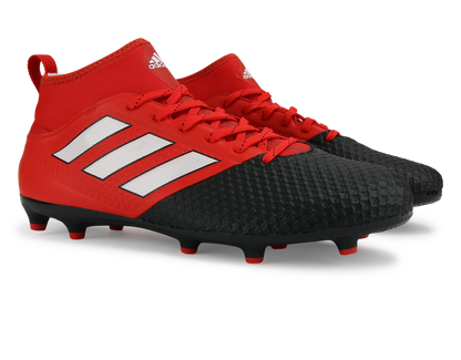 adidas Men's ACE 17.3 Primemesh FG Red/White/Core Black