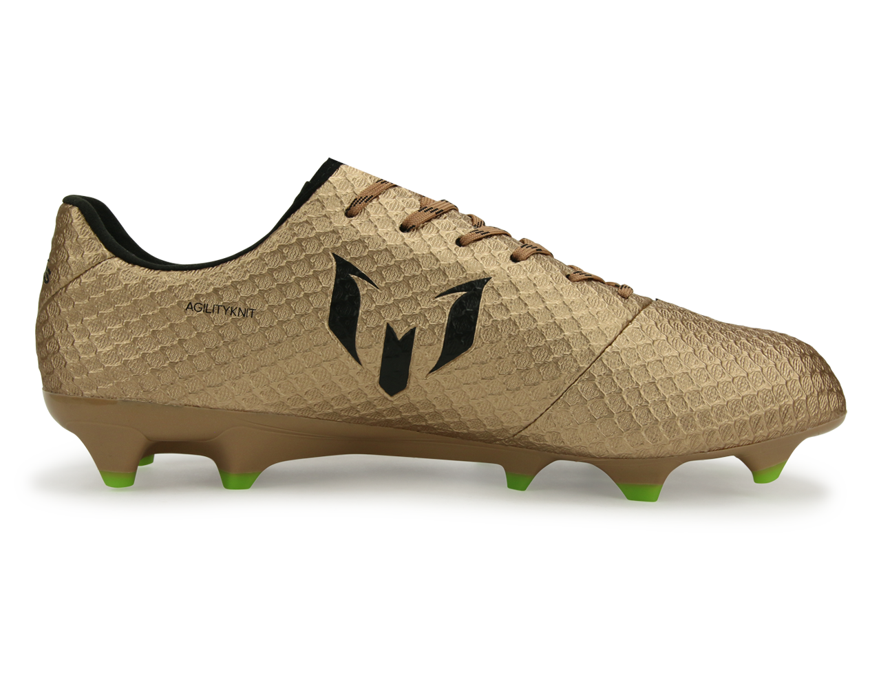adidas Men's Messi 16.1 FG Copper Metallic/Core Black/Solar Green