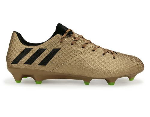 adidas Men's Messi 16.1 FG Copper Metallic/Core Black/Solar Green