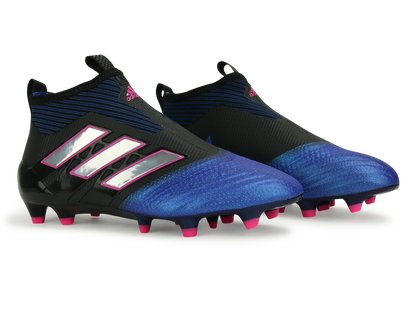 adidas Kids ACE 17+ PURECONTROL FG Core Black/White/Blue