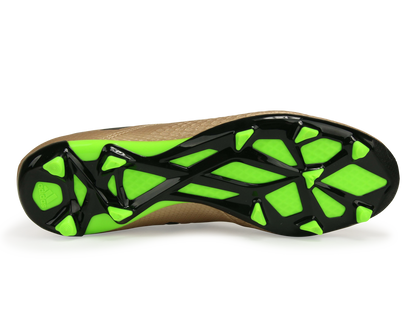 adidas Men's Messi 16.3 FG Copper Metallic/Core Black/Solar Green