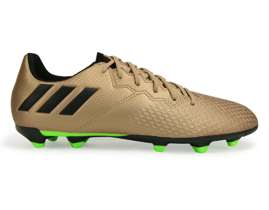 adidas Kids Messi 16.3 FG Copper Metallic/Core Black/Solar Green
