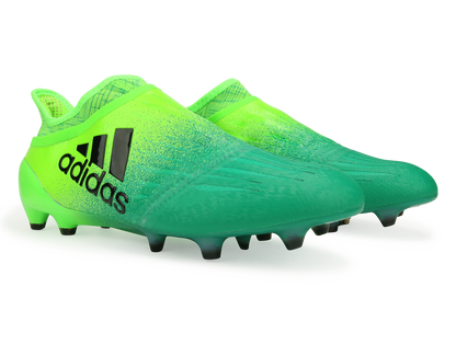 adidas Men's X 16+ Purechaos FG Solar Green/Core Black/Core Green