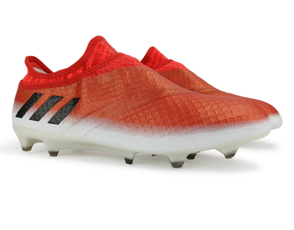 adidas Men's Messi 16+ PUREAGILITY FG Red/Core Black/White