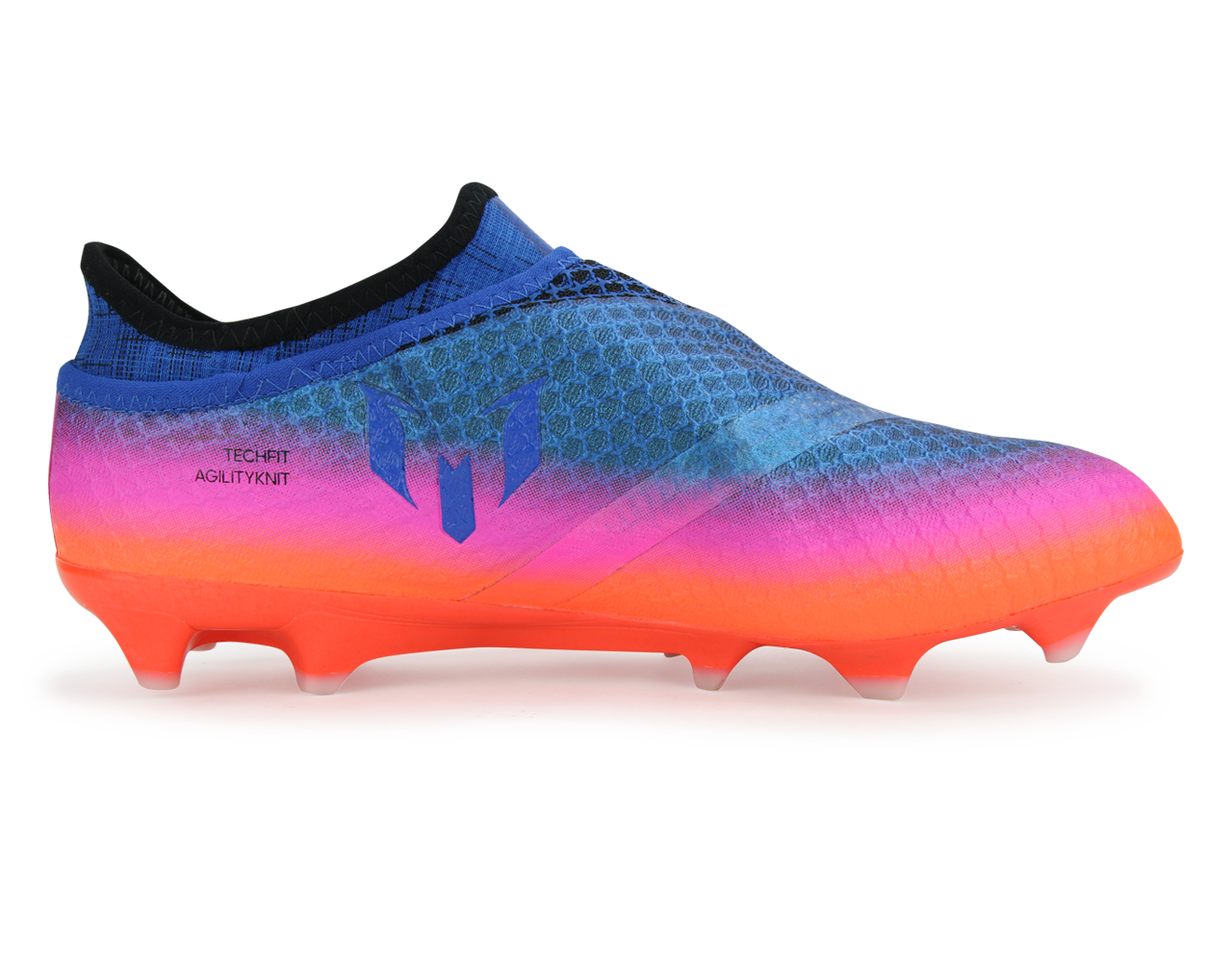 adidas Men's Messi 16+ Pureagility FG Blue/White/Solar Orange