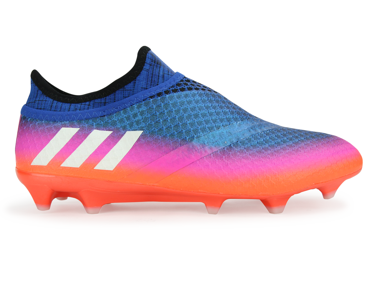 adidas Men's Messi 16+ Pureagility FG Blue/White/Solar Orange