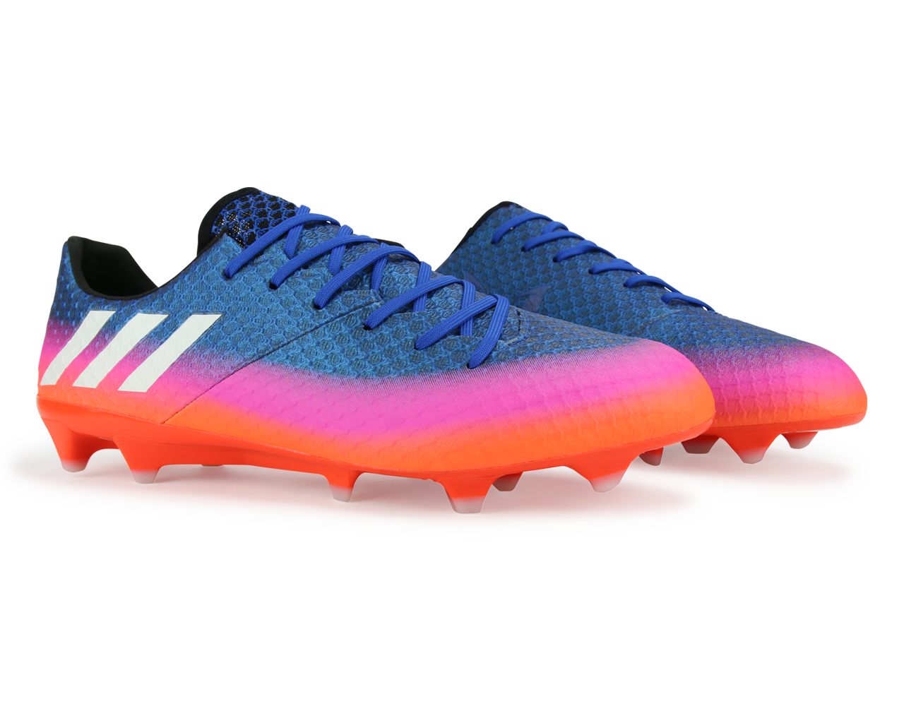 adidas Men's Messi 16.1 FG Blue/White/Solar Orange