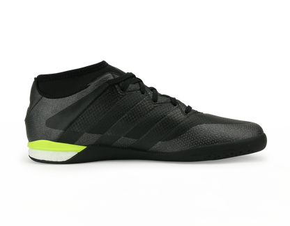 adidas Men's ACE 16.1 Street Indoor Soccer Shoes Core Black/Solar Yellow