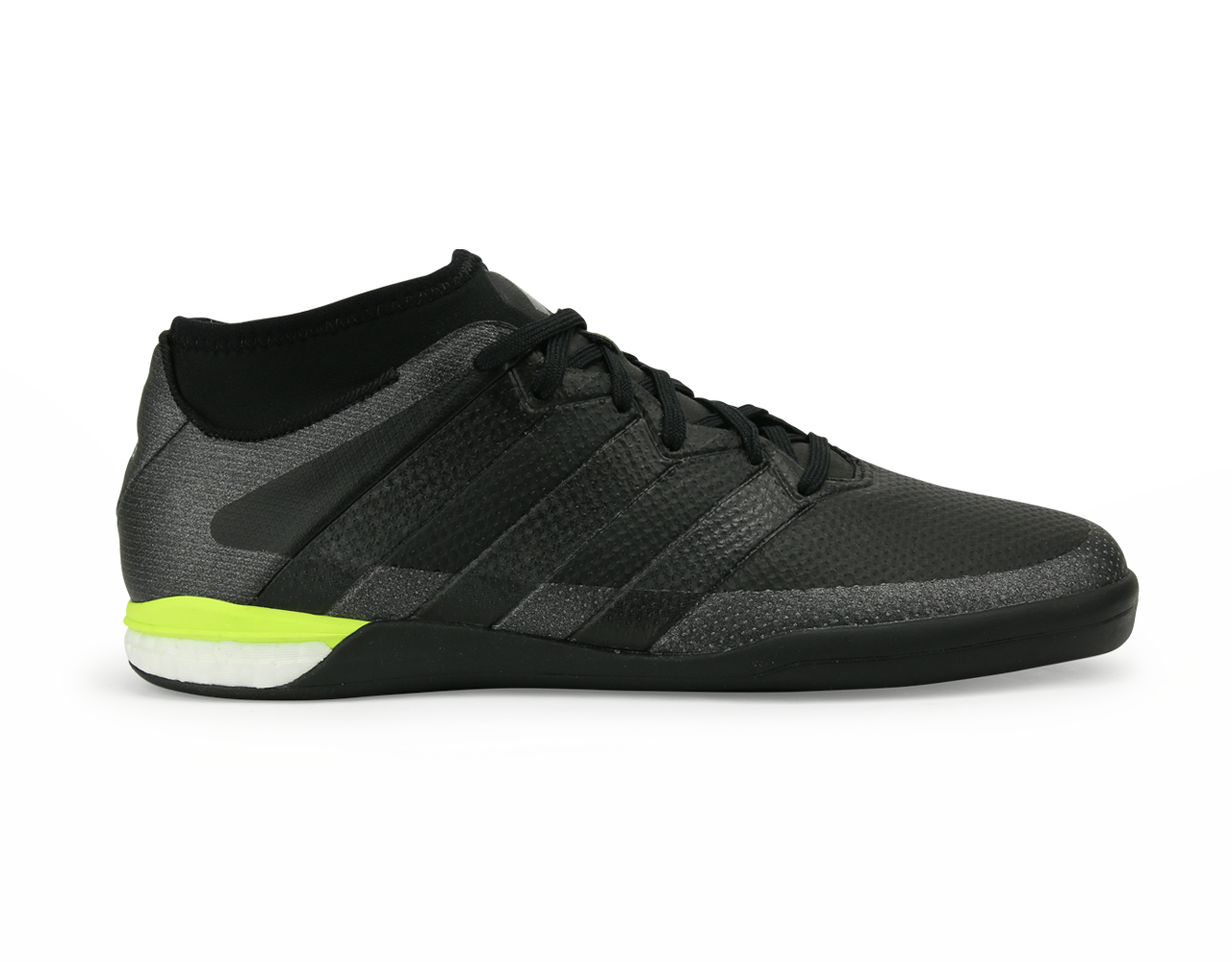 adidas Men's ACE 16.1 Street Indoor Soccer Shoes Core Black/Solar Yellow