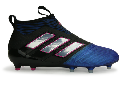 adidas Men's ACE 17+ Purecontrol FG Core Black/White/Blue