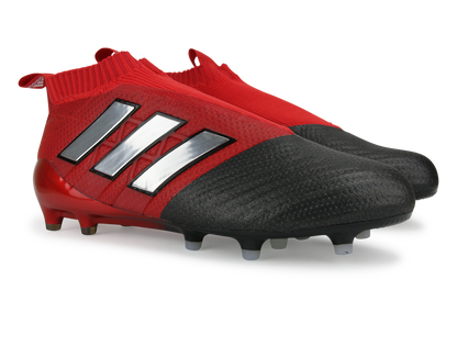 adidas Men's ACE 17+ PURECONTROL FG Red/White/Core Black