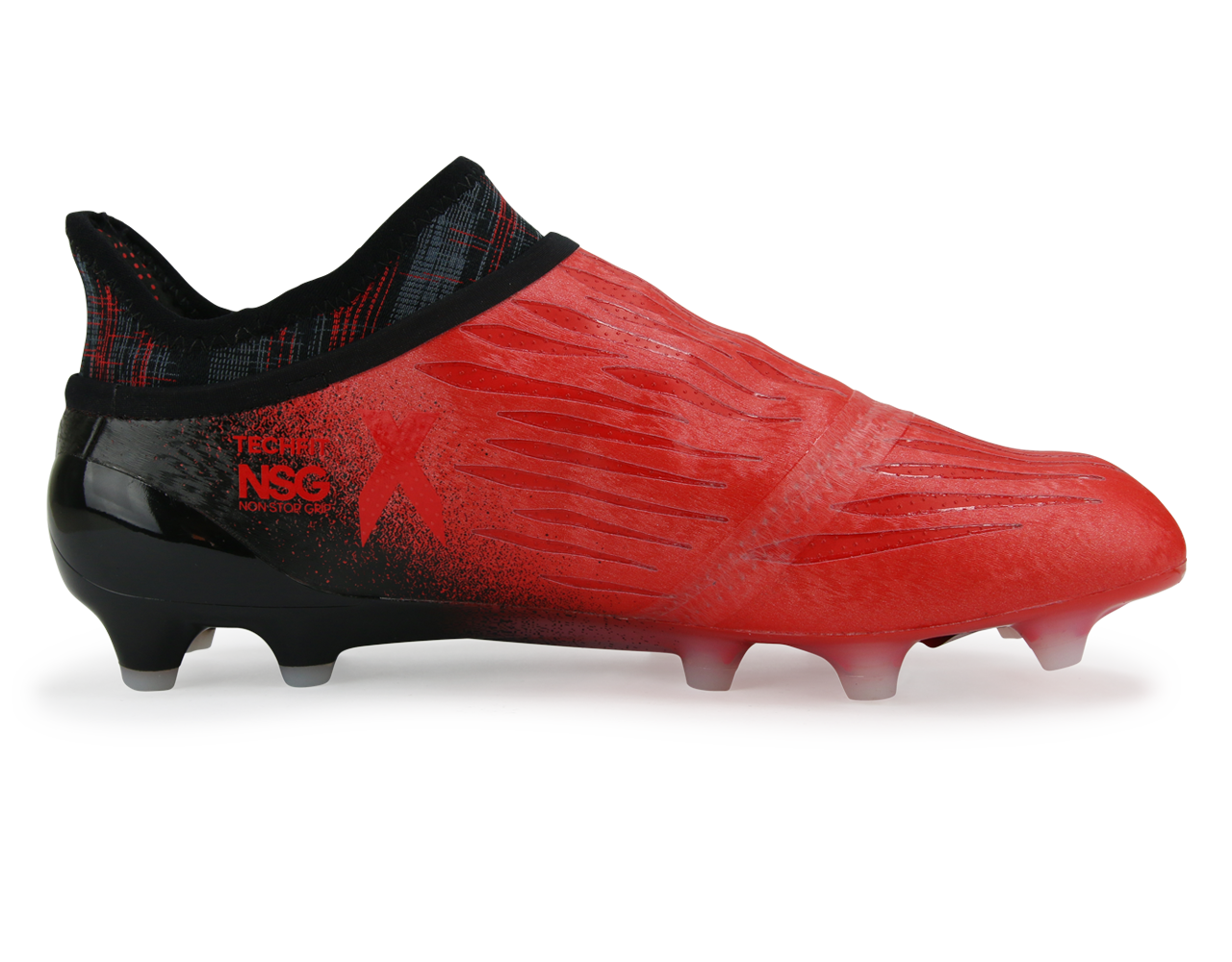 adidas Men's X 16+ PURECHAOS  FG Red/White/Core Black