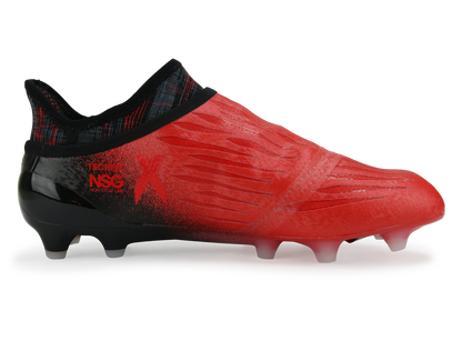 adidas Men's X 16+ PURECHAOS  FG Red/White/Core Black