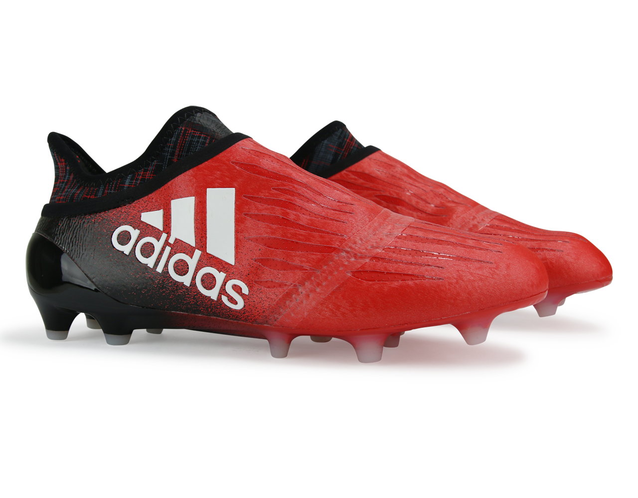 adidas Men's X 16+ PURECHAOS  FG Red/White/Core Black