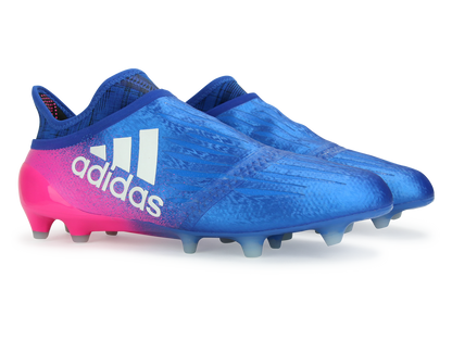 adidas Men's X 16+ Purechaos FG Blue/White