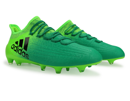 adidas Men's X 16.1 FG Solar Green/Core Black/Core Green